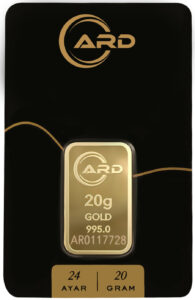 20 gr 24 Ayar ARD Külçe Altın